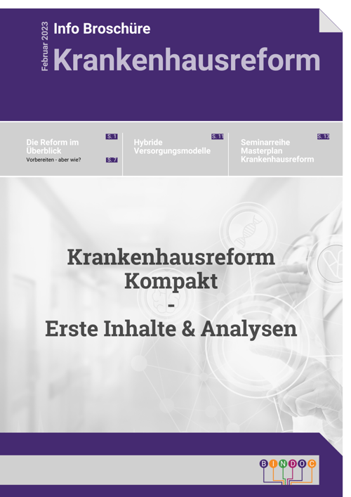 Info Broschüre Krankenhausreform