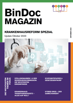 BinDoc Magazin Krankenhausreform Spezial