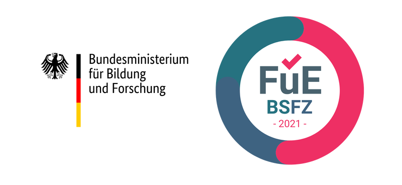 BSFZ-Siegel für förderfähiges Forschungsprojekt der BinDoc GmbH