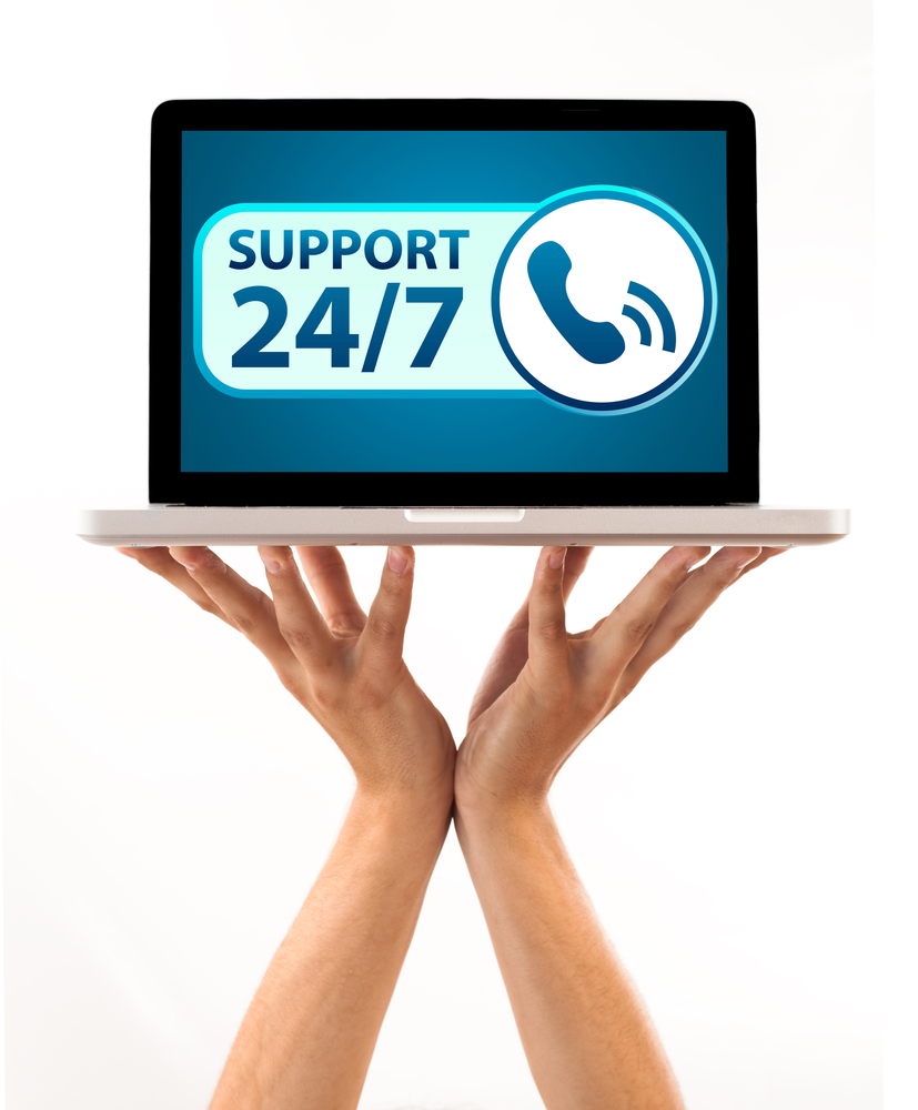 laptop with support 247 , isolated on white laptop with support 247 , isolated on white
